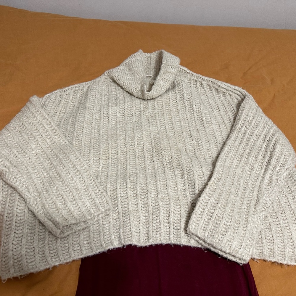 Beautiful oversized, cowl neck sweater
